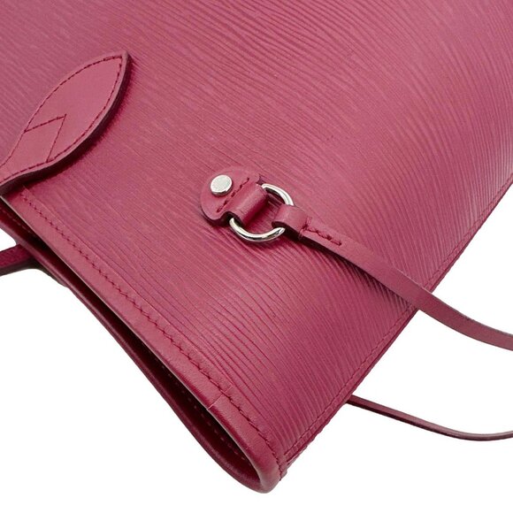 Louis Vuitton  Neverfull MM Epi Leather Tote Bag Burgundy - Picture 6 of 11